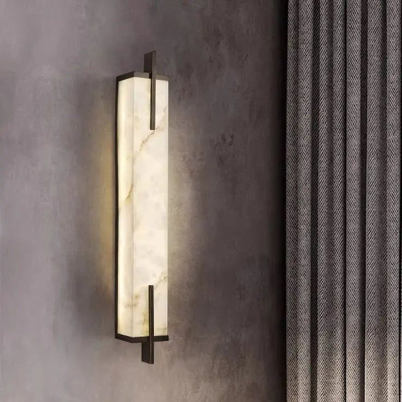 Atelier Sconce House Bespoke Alabaster Wall Light to Your Dimensions