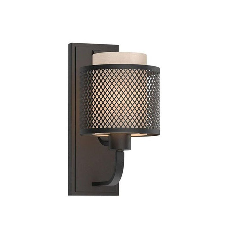 Atelier Sconce House Elmore Woven Bronze Mesh Wall Light
