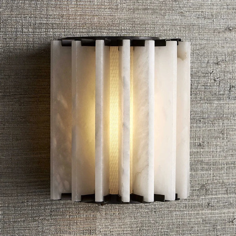 Atelier Sconce House Westbourne Alabaster and Bronze Wall Panel