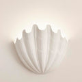 Chalkhill Studio Norbury Plaster Shell Uplighter Wall Light
