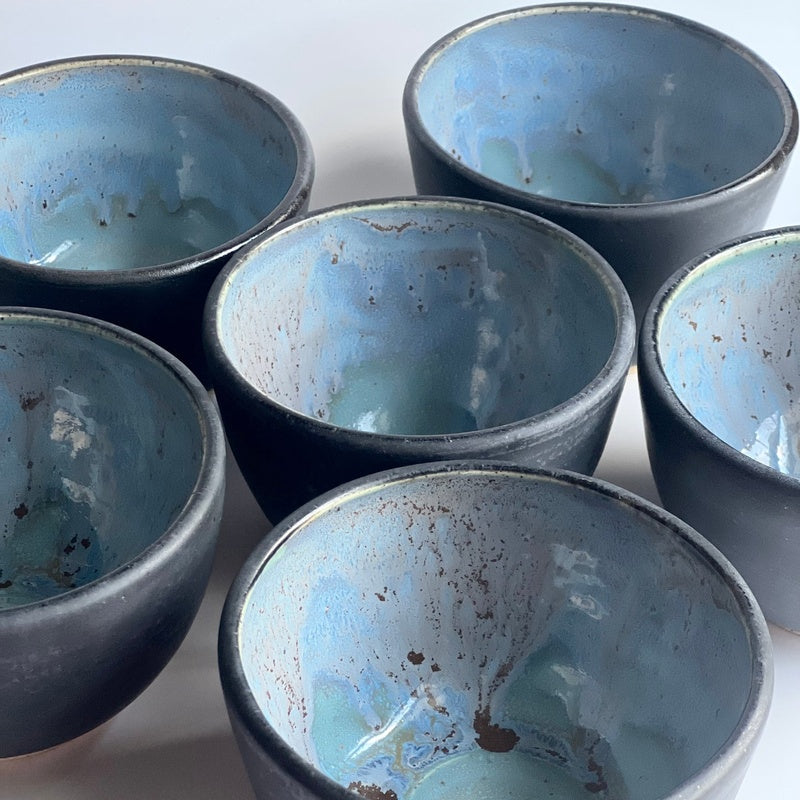 Chalkhill Studio Pemberley Ceramic Bowl Uplighter Set of 4