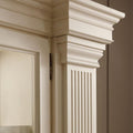 Chalkhill Studio Quenby Plaster Column with a Flared Top Wall Light Pair