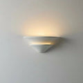 Chalkhill Studio Rushmore Sculptural Plaster Wave Wall Light