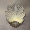 Chalkhill Studio Stanway Glazed Ceramic Scallop Wall Light