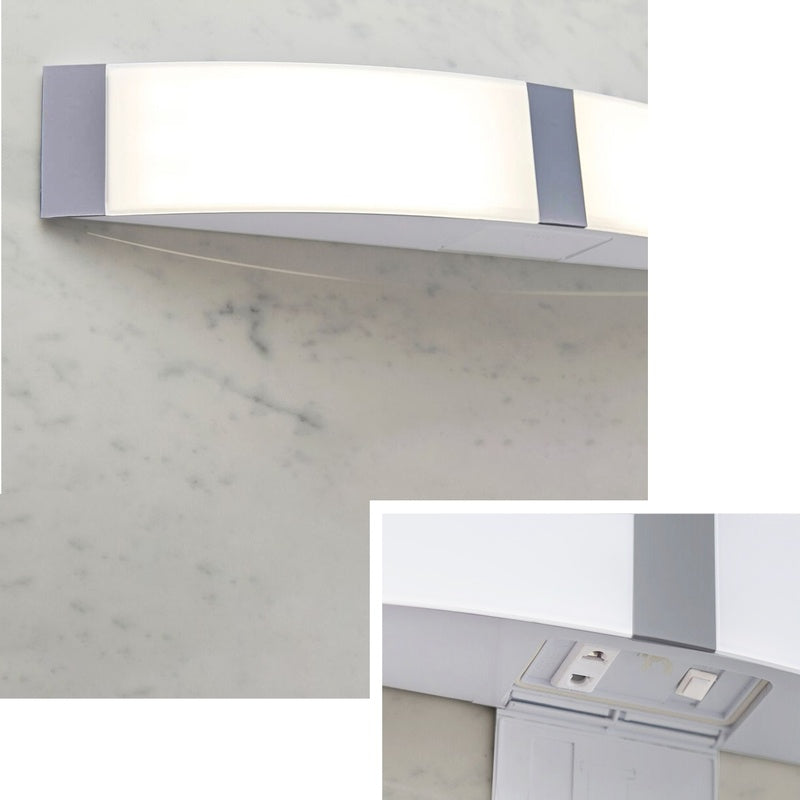 Corsham Bathroom Lighting Hinton IP44 Wall Light with a Shaver Socket