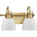 Corsham Bathroom Lighting Priston IP44 Frosted Globe