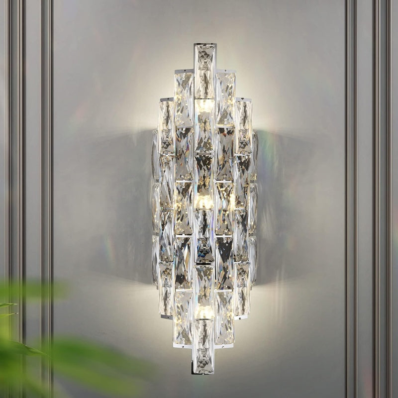 Halliwell Crystal Egerton Crystal Fan Wall Light Wall Light