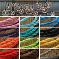 Lampwright Braided Flex Cord Set Three Metre