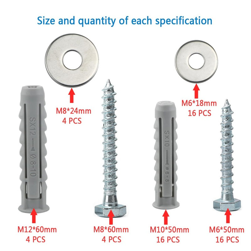 Lampwright Masonry Fixing Set for Heavy Fittings