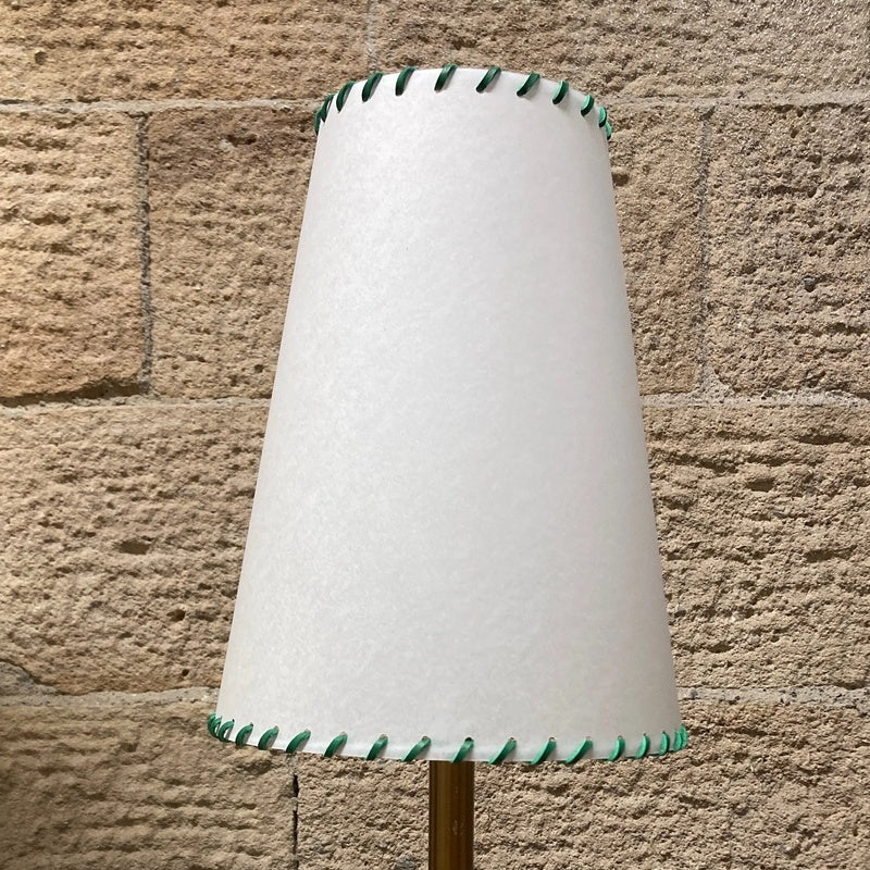 Lampwright Parchment Shade with a Hand Painted Edge 230mm
