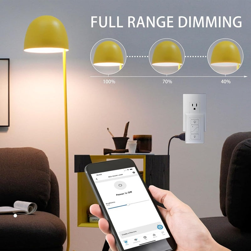 Lampwright Plug In Dimmer for Plug In Wall Lights