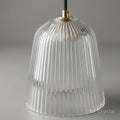 Lampwright Ribbed Glass Shade 210mm