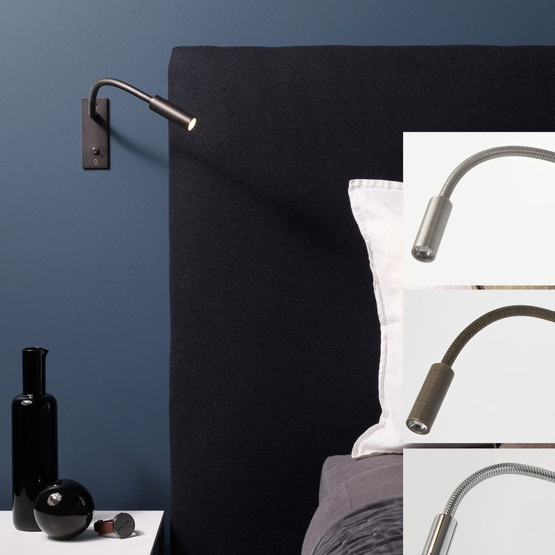 Marlow and Reade Aveley Adjustable Bedside Reading Light