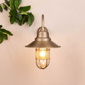 Portland Lantern Works Portloe Solid Brass Wall Lantern Medium