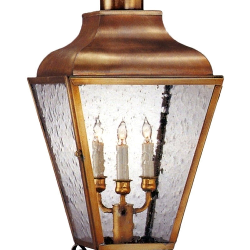 Portland Lantern Works Salcombe Brass Half Lantern Large