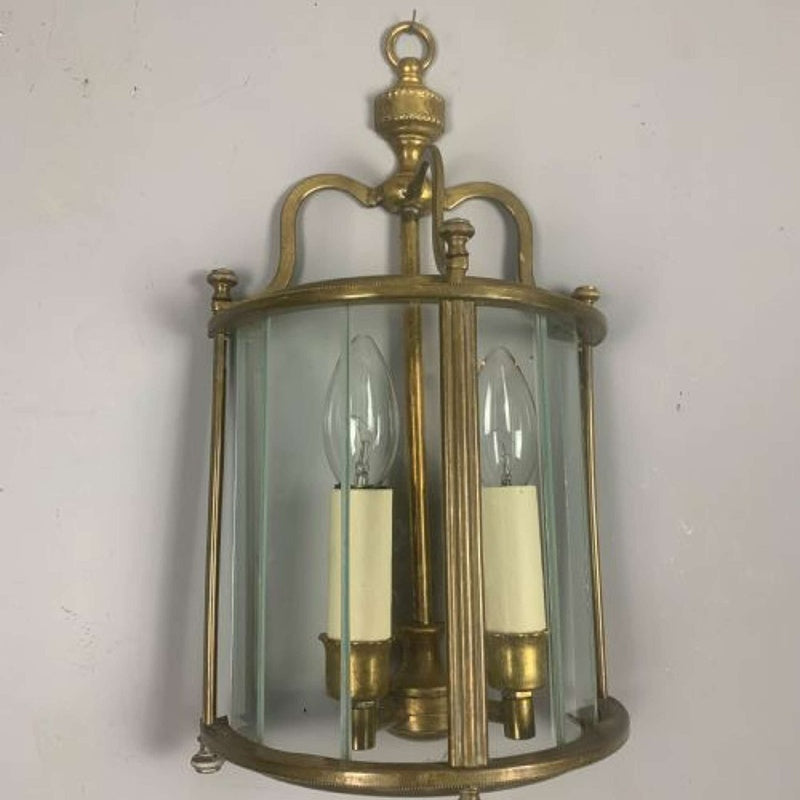 Portland Lantern Works Salcombe Brass Half Lantern Small