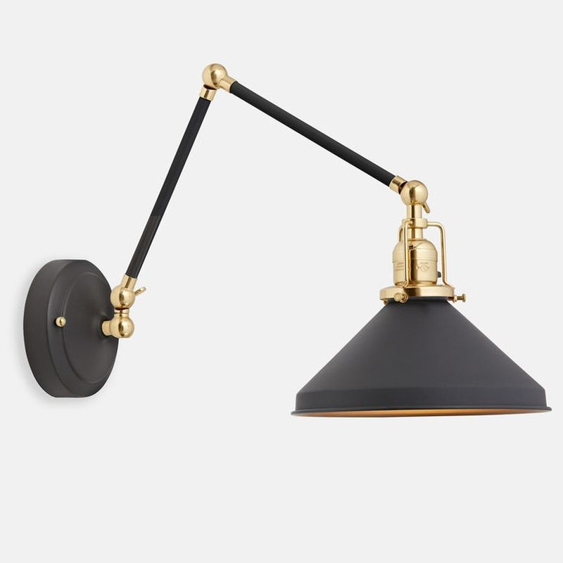 The Sconce House Collection Cranfield Articulated Plug In Reading Light