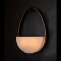 The Sconce House Collection Cropredy Opal Half Moon
