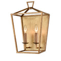 The Sconce House Collection Duntisbourne Brass Wall Lantern
