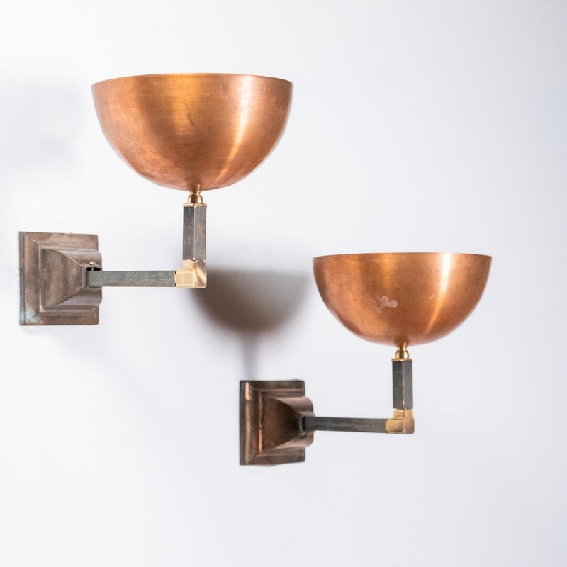 The Sconce House Collection Kelmscott Arts and Crafts Copper Sconce
