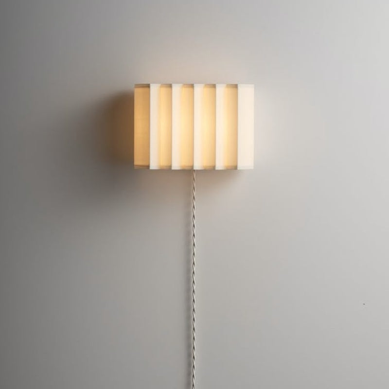 The Sconce House Collection Membury Concertina Plug In Wall Light