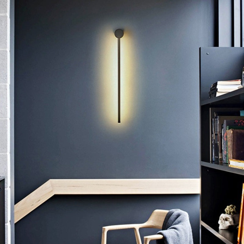 The Sconce House Collection Pyrton Slim Tube Plug In Wall Light