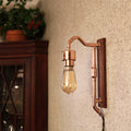 The Sconce House Collection Tarrant Copper Cone Plug In Wall Light