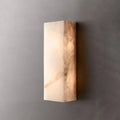 Vellum Stone Grantley Alabaster Edge Lit Rectangular Slab Wall Light