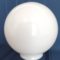 Vetro Bianco Palladio Hand Blown Opal Globe Set of 4